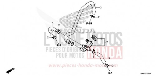 VALVOLA DI CONTROLLO INIEZIONE ARIA CBR650RAK di 2019